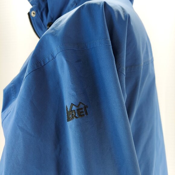 REI Gortex Hooded Rain Jacket Windbreaker - Picture 4 of 13